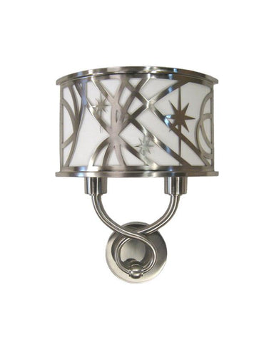 Quoizel Lighting CON506L Two Light Energy Efficient GU24 Fluorescent Wall Sconce in Brushed Nickel Finish - Quality Discount Lighting