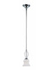 Trans Globe Lighting 3986 PC One Light Mini Pendant in Polished Chrome Finish