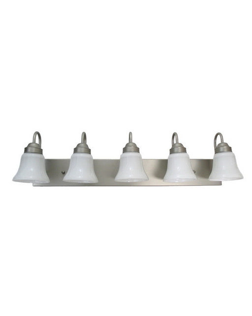 Epiphany Lighting 106095 BN-2537 Five Light Bath Wall Fixture in Brushed Nickel Finish