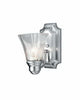 Trans Globe Lighting PL2501 BN One Light Energy Efficient Fluorescent Wall Sconce in Brushed Nickel Finish - Quality Discount Lighting