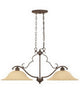 Designers Fountain Lighting 82638 FSN Two Light Island Chandelier in Forged Sienna Finish - Quality Discount Lighting