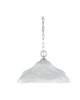 Designers Fountain Lighting 81932 MTP Bella Vista Collection One Light Hanging Pendant Chandelier in Matte Pewter Finish - Quality Discount Lighting