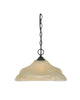 Designers Fountain Lighting 81932 BNB Bella Vista Collection One Light Hanging Pendant in Burnished Bronze Finish - Quality Discount Lighting
