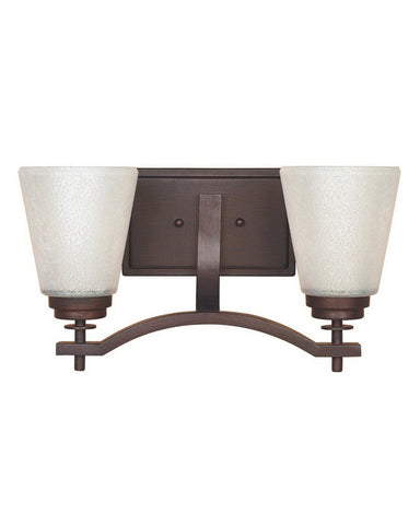 Designers Fountain Lighting 81602 TU Harlow Collection Two Light Bath Vanity Wall Sconce in Tuscana Bronze Finish - Quality Discount Lighting