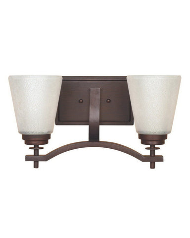 Designers Fountain Lighting 81602 TU Harlow Collection Two Light Bath Vanity Wall Sconce in Tuscana Bronze Finish - Quality Discount Lighting