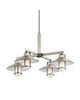 Kichler Lighting 42812 NI Four Light Hanging Chandelier in Brushed Nickel Finish - Quality Discount Lighting