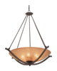 Kalco Lighting 6152 TP Three Light Pendant Chandelier in Tawny Port Finish - Quality Discount Lighting
