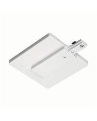 Leadco TK450 WH White Track Power End Feed - Quality Discount Lighting