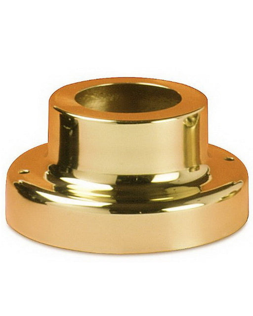 Designers Fountain Lighting 1901 PB Exterior Outdoor Pier Mount Base in Polished Brass Finish - Quality Discount Lighting
