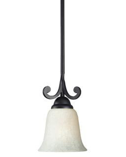 Z-Lite Lighting 139MP One Light Mini Pendant in Matte Distressed Black Finish - Quality Discount Lighting