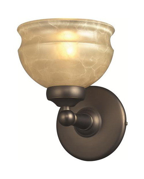 Z-Lite Lighting 305-1V One Light Wall Sconce in Olde Bronze Finish - Quality Discount Lighting