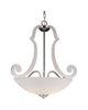 Trans Globe Lighting 2787 PC Three Light Pendant Chandelier in Polished Chrome Finish - Quality Discount Lighting