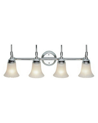 Trans Globe Lighting 2684 PC Four Light Polished Chrome Bath Wall - Quality Discount Lighting