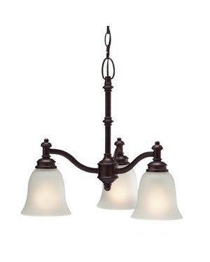 Kichler Lighting 2142 OAU Laverton Collection Three Light Hanging Chandelier in Olde Auburn Finish - Quality Discount Lighting