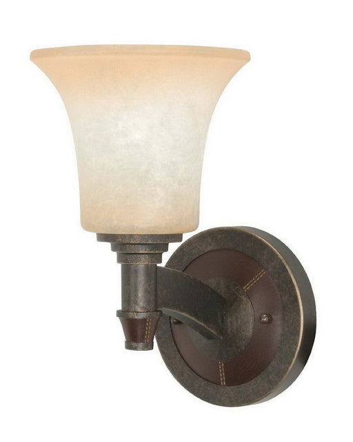 Nuvo Lighting 60-2451 Viceroy Collection One Light Energy Efficient Fluorescent Wall Sconce in Golden Umber Finish - Quality Discount Lighting