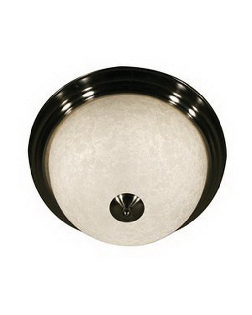 Z-Lite Lighting 100F13-BN Two Light Flush Ceiling Mount in Brushed Nickel Finish - Quality Discount Lighting