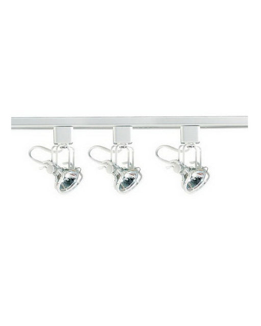 Quorum International 7243-3-6 Three Light Line Voltage Halogen Track Kit in White Finish - Quality Discount Lighting