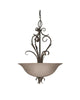 Kichler Lighting 44003 Three Light Hanging Pendant Chandelier in Olde Bronze Finish - Quality Discount Lighting