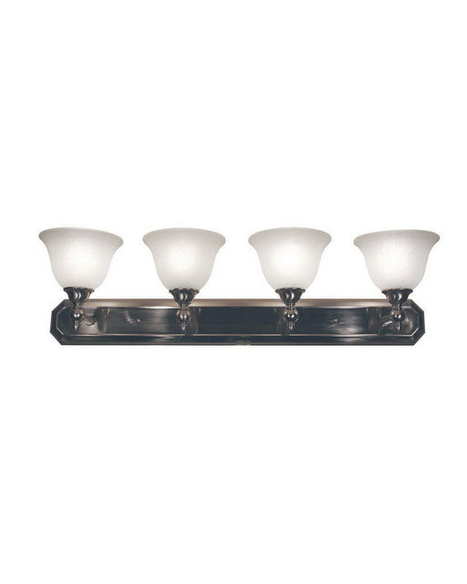 Z-Lite Lighting 901-4V-BN Four Light Bath Vanity Wall Mount in Brushed Nickel Finish - Quality Discount Lighting