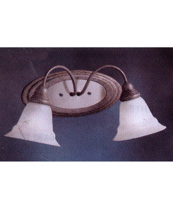 Kichler Lighting 6252 TGP Two Light Bath Vanity Wall Mount inTuscan Gold & Brushed Nickel Finish - Quality Discount Lighting