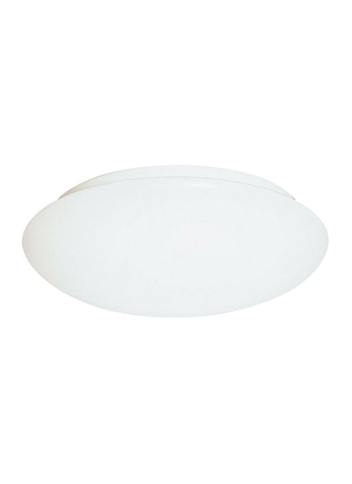 Seagull Lighting 5902EG-15 Holly Collection Two Light LED Flush Mount in White Finish