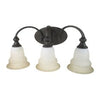 Kichler Lighting 37261 Three Light Bath Vanity Wall Mount in Bronze Finish