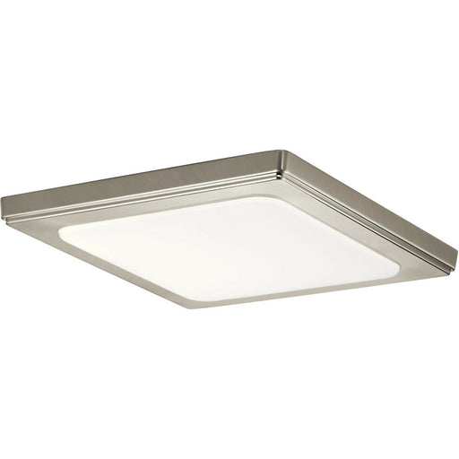 Kichler Lighting 44247NILED40 Zeo Collection 4000 Kelvin LED Flushmount in Brushed Nickel Finish