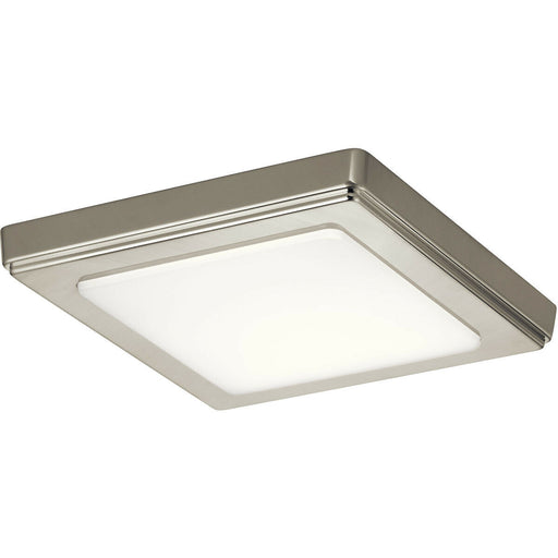 Kichler Lighting 44245NILED30 ZEO Collection 3000 Kelvin LED Flushmount in Brushed Nickel Finish