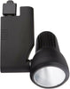 Nora NTE-810-BLK Three Light Pillar LED Track Kit with End Feed Cord and Plug in Black Finish