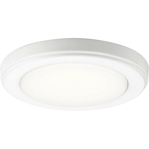 Kichler Lighting 44244WHLED40 Zeo Collection 4000 Kelvin LED Flushmount in White Finish