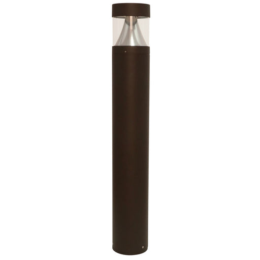 Rainbow BOL-R-27L-XX-BOL-R-MTGKIT Round Outdoor Exterior Bollard with Anchor Bolt Kit - choose Kelvin - click below for 4000k, 5000k