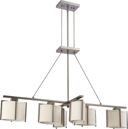 Nuvo Lighting 60-4461 Portia Collection Six Light Hanging Pendant Chandelier in Hazel Bronze Finish - Quality Discount Lighting