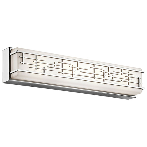 Kichler Lighting 45830CHLED Zolon Collection LED Bath Vanity Wall Mount in Polished Chrome Finish