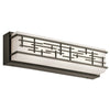 Kichler Lighting 45829OZLED  Zolon Collection LED Bath Vanity Wall Mount in Old Bronze Finish