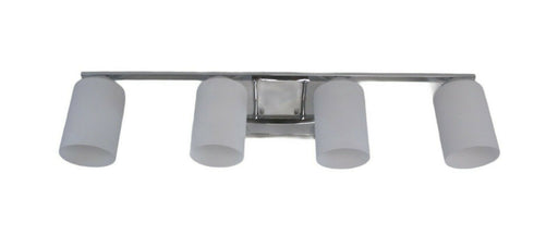 Trans Globe Lighting PL-470524PC-LED Mod Pod Collection Four Light GU24 Bath Wall Fixture in Polished Chrome Finish