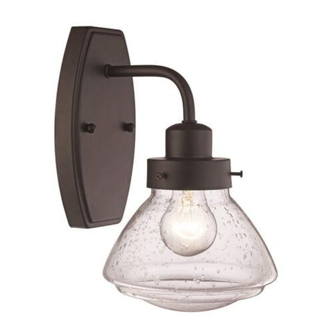 Trans Globe Lighting 71621 ROB Colorado Collection One Light Wall Sconce in Oil Rubbed Bronze Finish