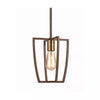 Trans Globe Lighting 11301 AG Carmen Too Mini Pendant in Antique Gold Bronze Finish