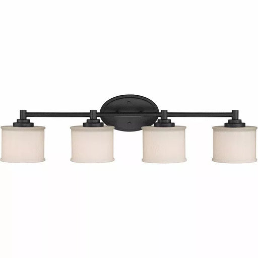 Trans Globe Lighting 70724 ROB Cahill Collection Four Light Bath Vanity Wall Mount in Oil Rubbed Bronze Finish