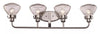 Trans Globe Lighting 71624 PC Colorado Collection Four Light Bath Vanity Wall Mount in Polished Chrome Finish