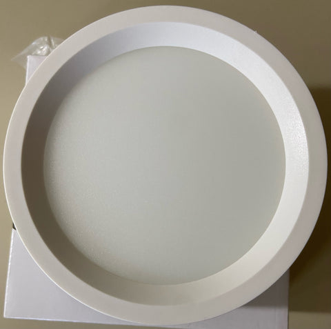 Trans Globe LED-30031 WH LED Disk Light in White Finish - also available black and silver