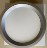 Trans Globe LED-30031 SL LED Disk Light in Silver Finish - also available white and black