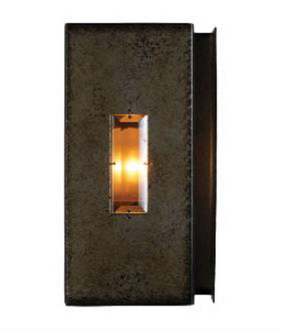 Kalco Lighting 2625 SV Manchester Collection One Light Wall Sconce in Aged Silver Finish - Quality Discount Lighting