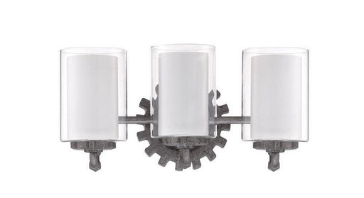 Craftmade Lighting 38603 AGV Prime Collection Three Light Bath Vanity Wall Mount in Aged Galvanized Finish