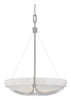 Designers Fountain Lighting 83031-SP Avanti Collection Three Light Hanging Pendant Chandelier in Satin Platinum Finish