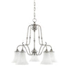 Aztec by Kichler Lighting 34917 Five Light Northampton Collection Hanging Chandelier in Antique Pewter Finish - Quality Discount Lighting
