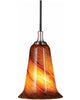 Vaxcel Lighting PD30103 SN Milano Collection One Light Hanging Mini Pendant in Satin Nickel Finish