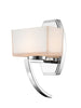 Z-Lite Lighting 614-1SCH Cardine Collection One Light Wall Sconce in Polished Chrome Finish