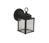Rainbow EVER 1261 BN One Light Exterior Wall Lantern in Brushed Nickel Finish
