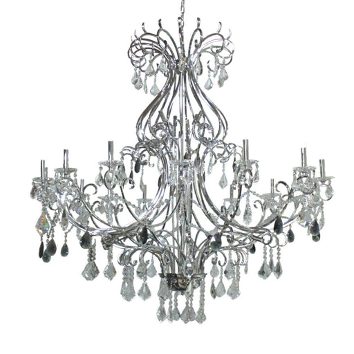 Kichler Lighting 34380 Twenty Eight Light Chandelier in Chrome Finish - Quality Discount Lighting