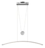 Elan by Kichler Lighting 83080 Sava Collection LED Hanging Pendant Chandelier in Silver Gray Finish